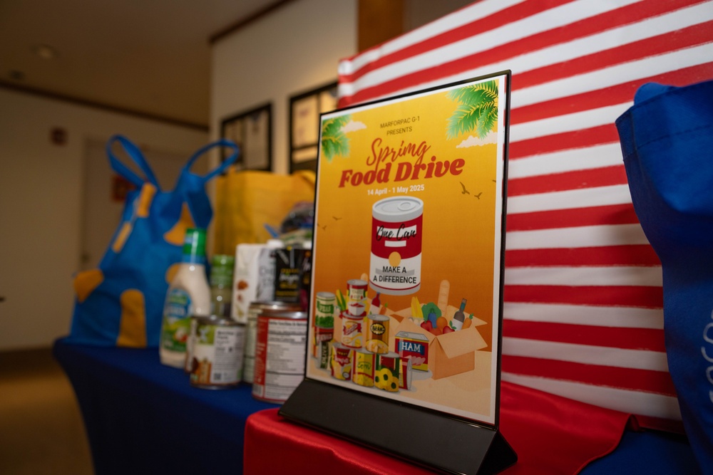 2025 MARFORPAC Spring Food Drive