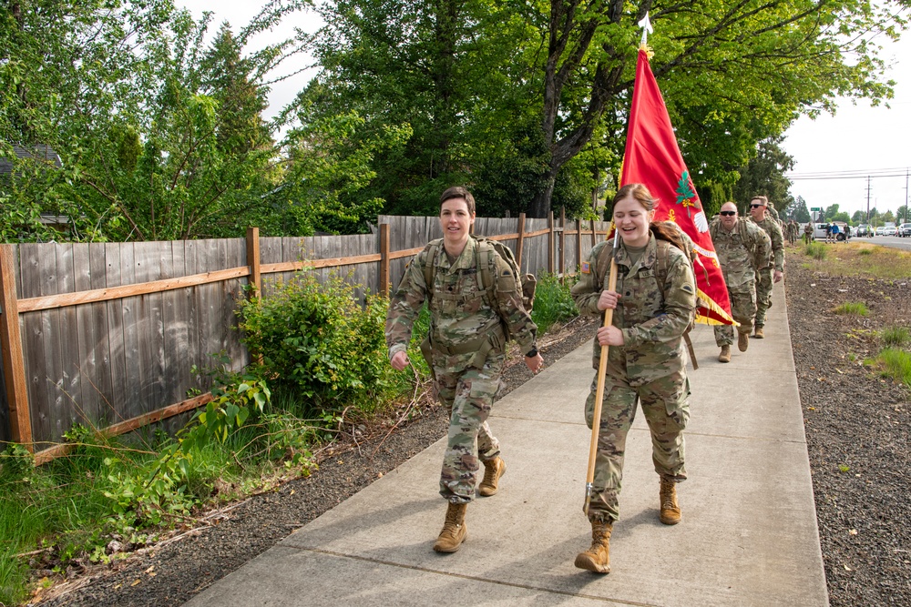 2-218 Field Artillery Ruck and Food Drive