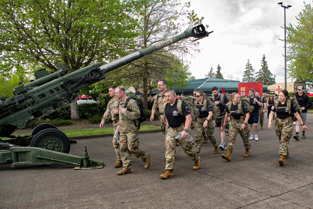 2-218 Field Artillery Ruck and Food Drive