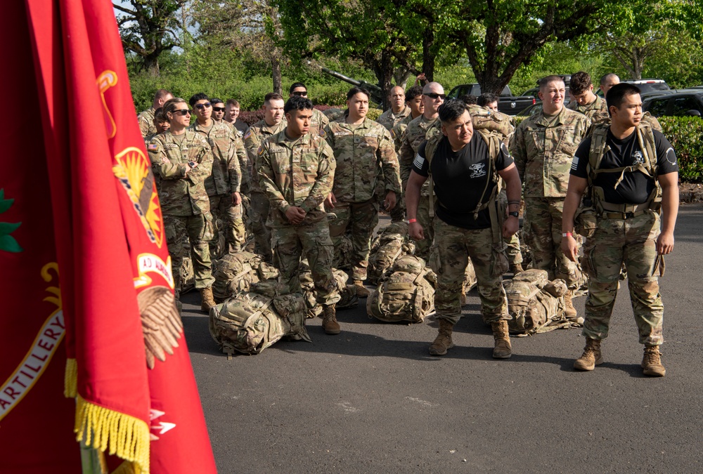 2-218 Field Artillery Ruck and Food Drive