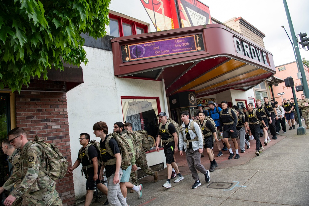 2-218 Field Artillery Ruck and Food Drive