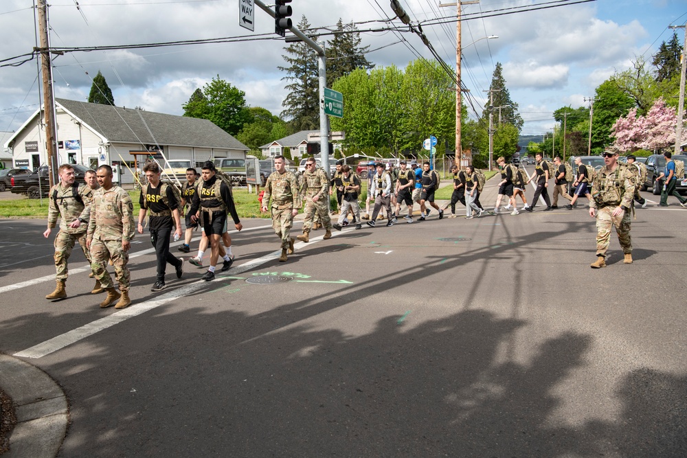 2-218 Field Artillery Ruck and Food Drive