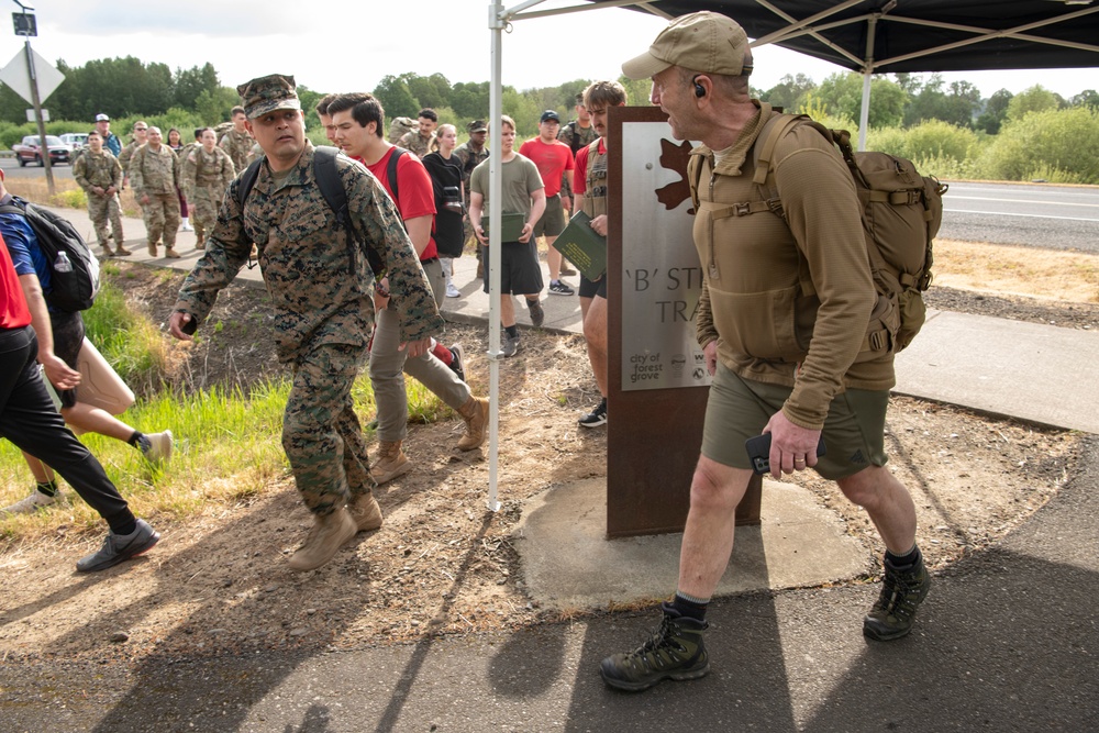 2-218 Field Artillery Ruck and Food Drive