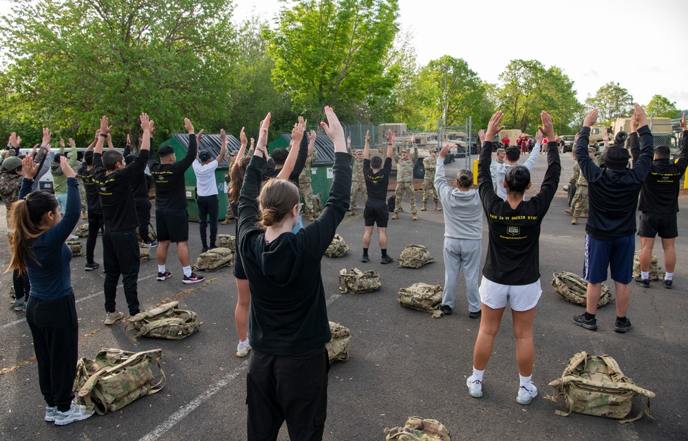 2-218 Field Artillery Ruck and Food Drive
