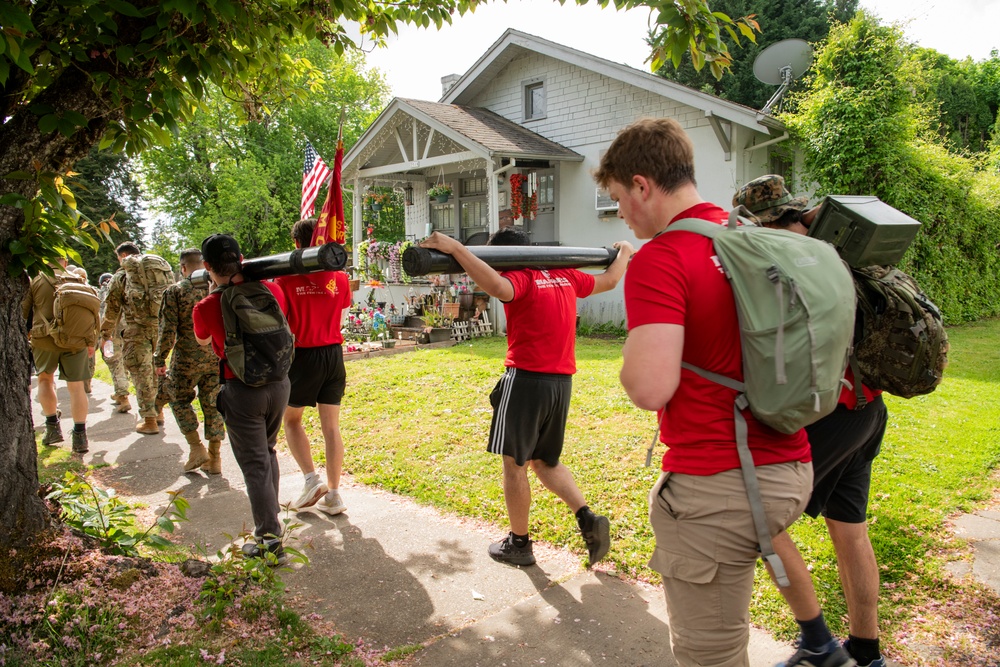 2-218 Field Artillery Ruck and Food Drive