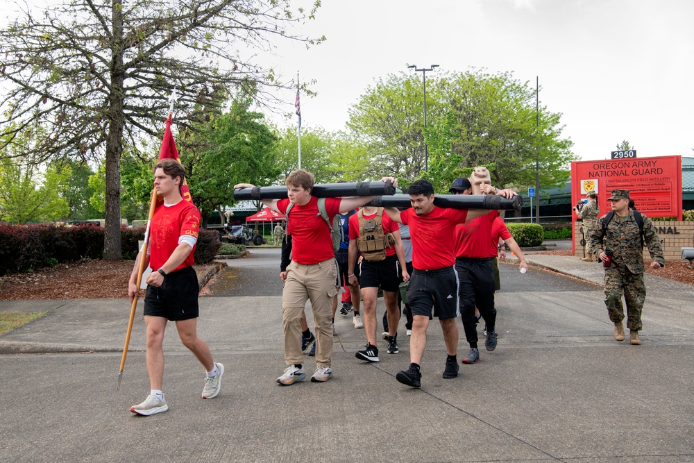 2-218 Field Artillery Ruck and Food Drive