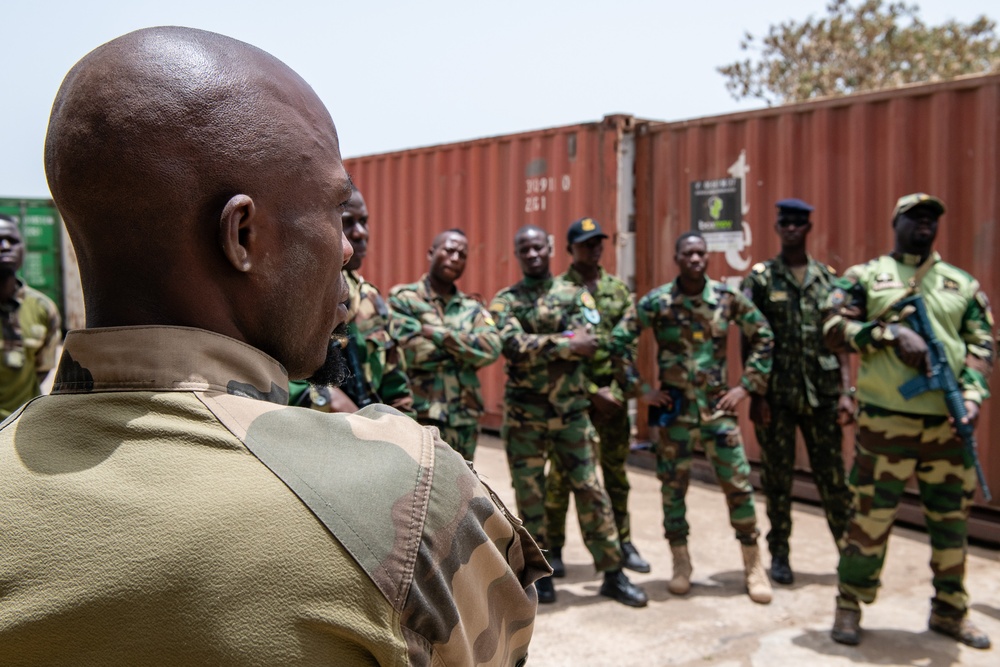 Military Members from Seven African Nations Engage in VBSS Training