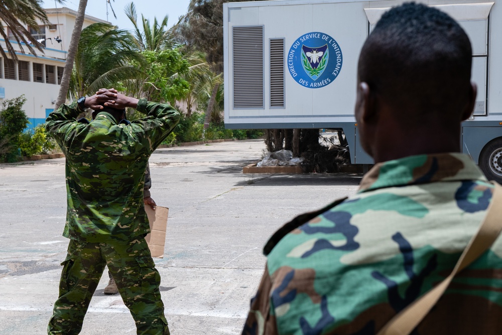 Military Members from Seven African Nations Engage in VBSS Training