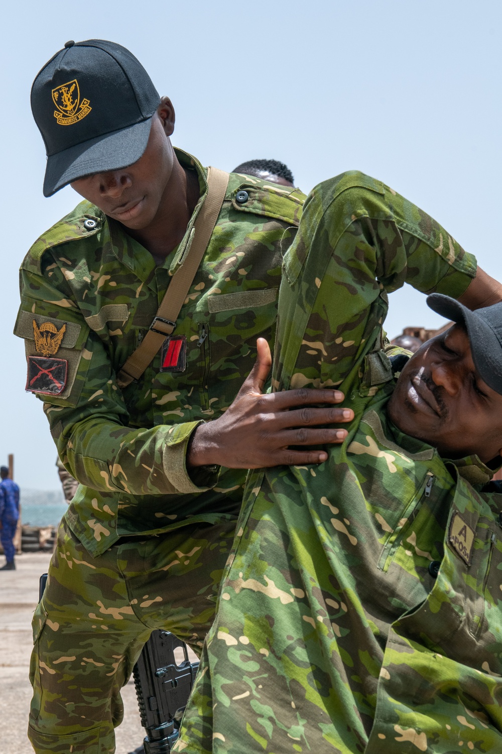 Military Members from Seven African Nations Engage in VBSS Training