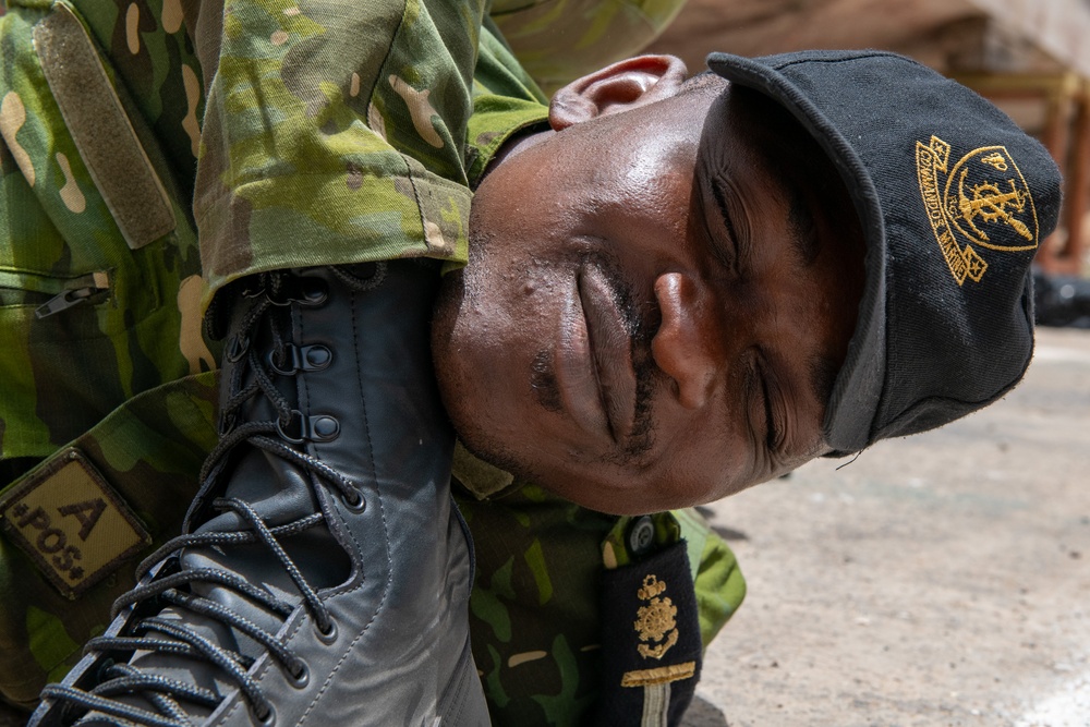 Military Members from Seven African Nations Engage in VBSS Training