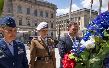 Ceremony commemorates 80th anniversary of Victory in Europe