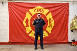 RAF Menwith Hill firefighter receives McAllister Heroism Award for lifesaving actions