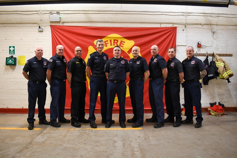 RAF Menwith Hill firefighter receives McAllister Heroism Award for lifesaving actions