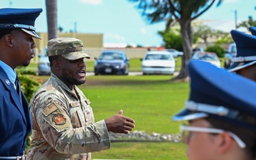 Know the Drill: Prior MTIs lead Andersen AFB Honor Guard