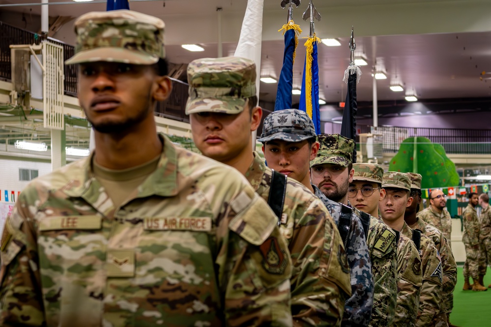 Opening Ceremony: 35th FW and Allies Unite for 2025 Sakura Olympics