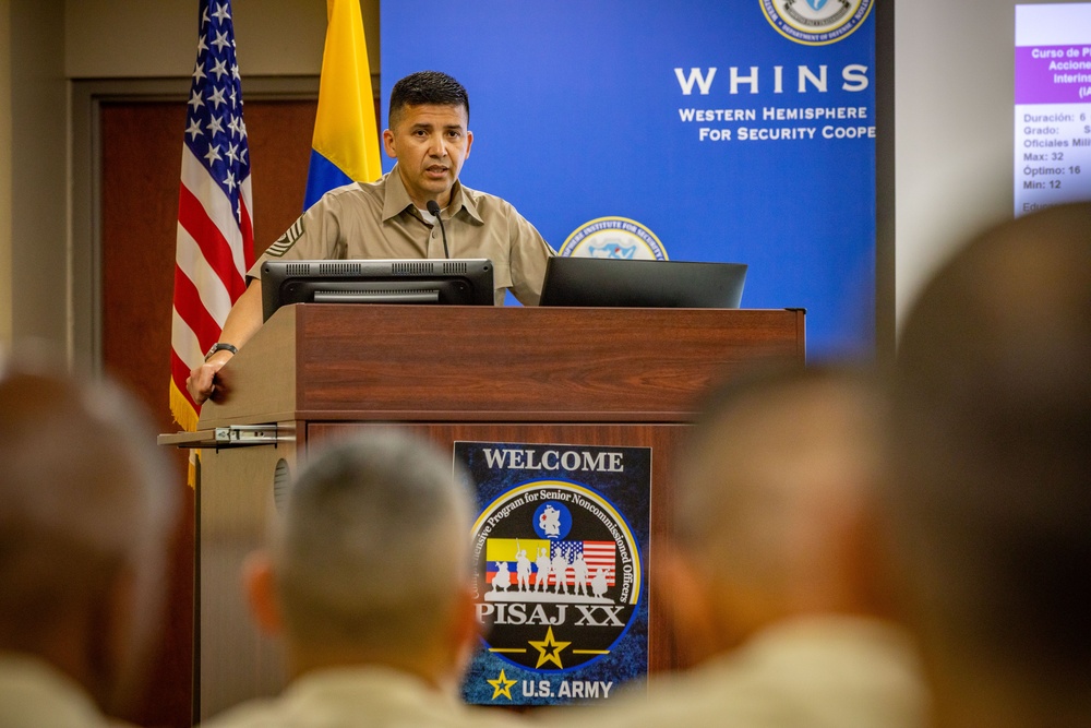 PISAJ-20 kicks off as US and Colombian armies unite to advance NCO development