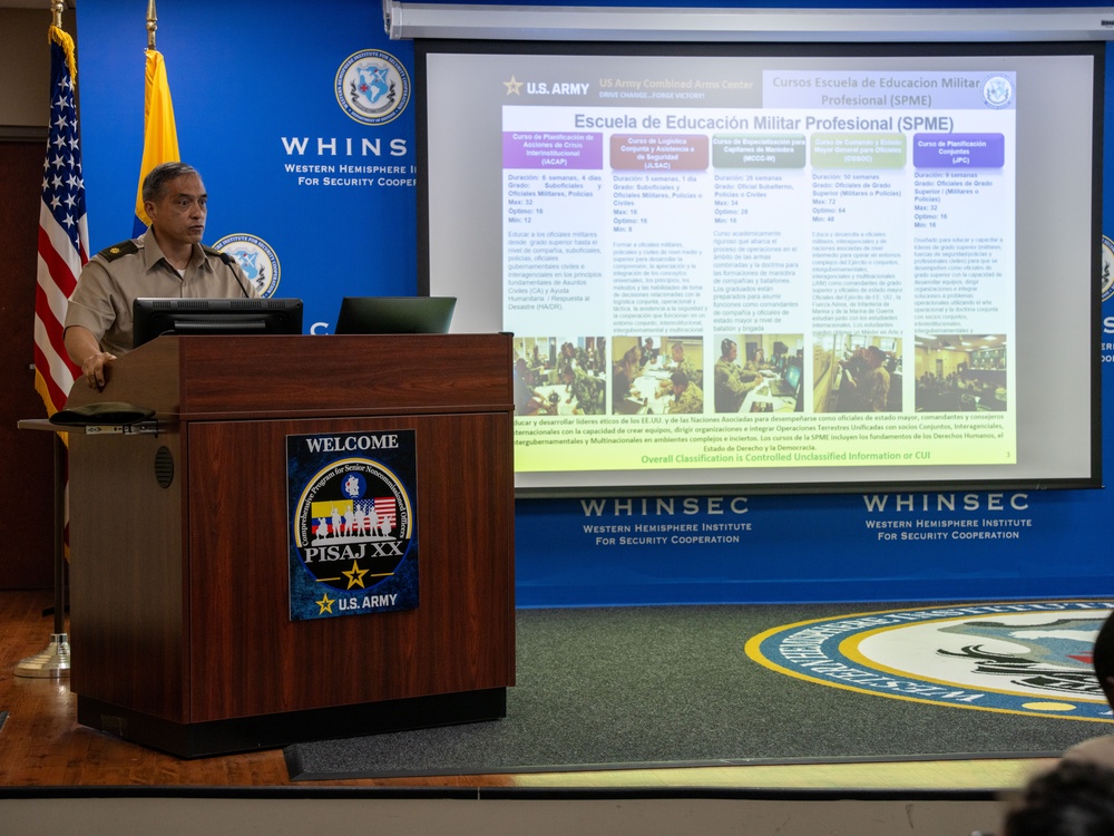 PISAJ-20 kicks off as US and Colombian armies unite to advance NCO development
