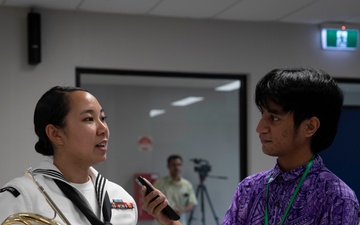 7th Fleet Band Performs at Fiji National University