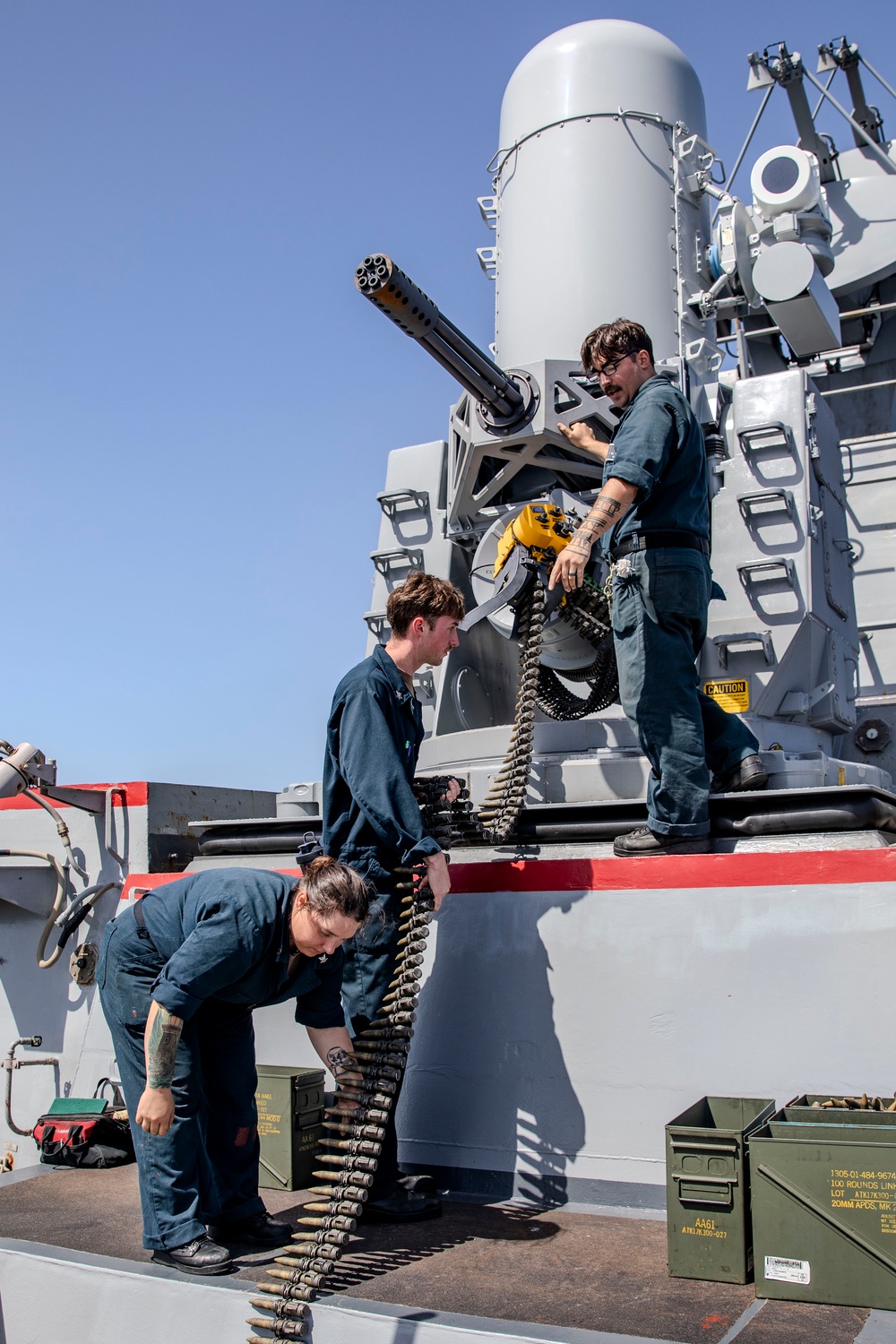 USS Preble Conducts CWIS Download