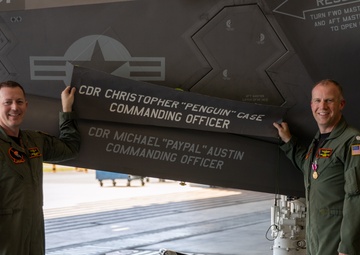 Strike Fighter Squadron (VFA) 147 holds change of command in Iwakuni