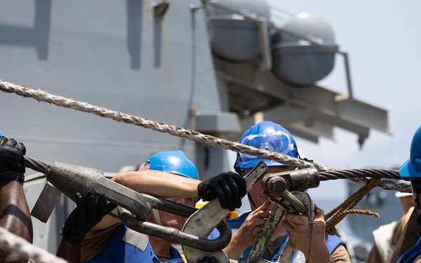 Curtis Wilbur Conducts Replenishment-At-Sea