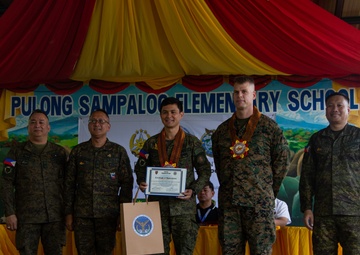 Exercise Balikatan 2025 Engineering Civic Action Project Ceremony
