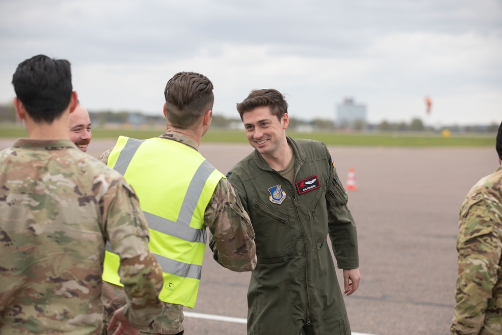 U.S. Army, Air Force and Allies Conduct Rapid Deployment Exercise in the Baltics