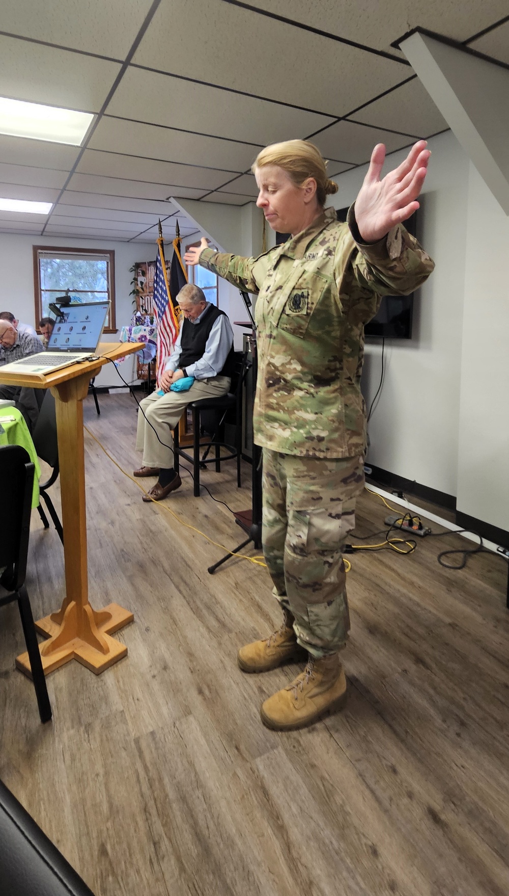Fort McCoy holds first National Day of Prayer Brunch with former GC as guest speaker