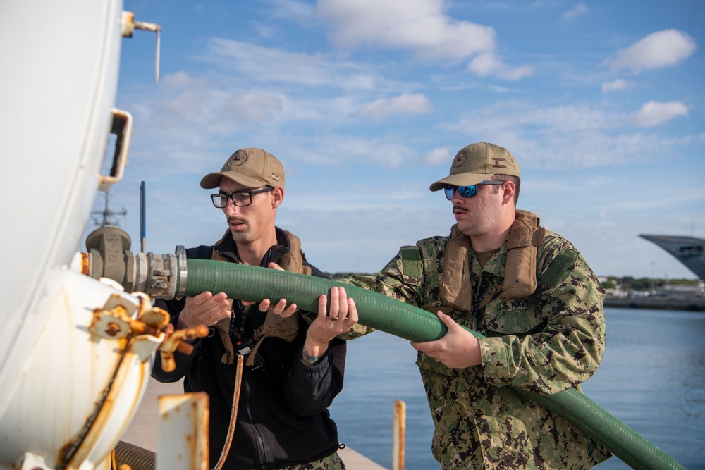 NAVSTA Rota Oil Spill Response Drill 2025