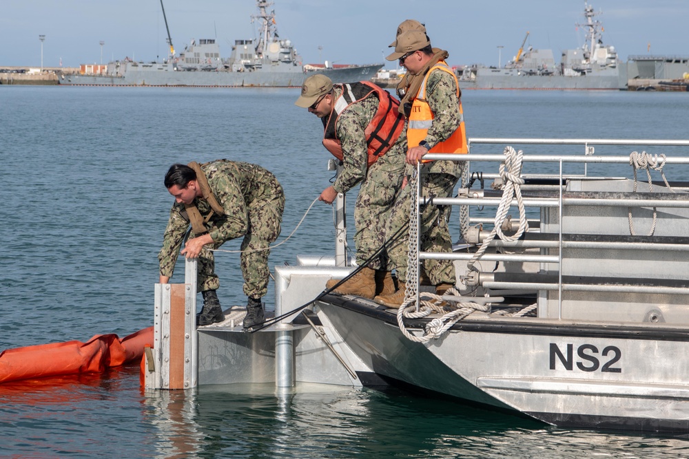 NAVSTA Rota Oil Spill Response Drill 2025