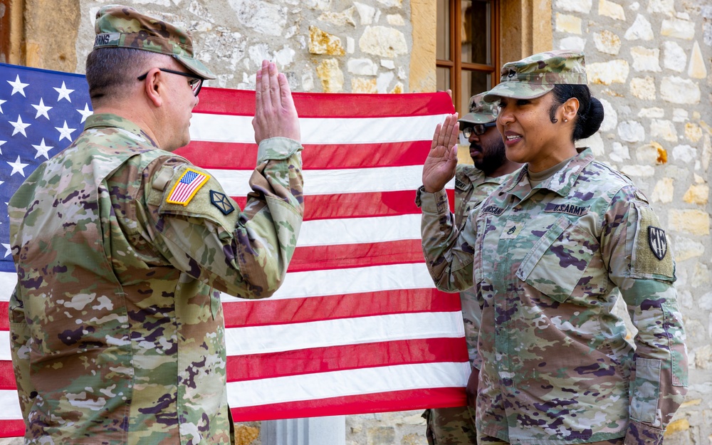 Final Reenlistment at Burg Dagestein
