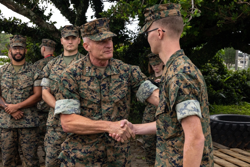 Kaiju Rain | III MEF Commanding General visits III MIG