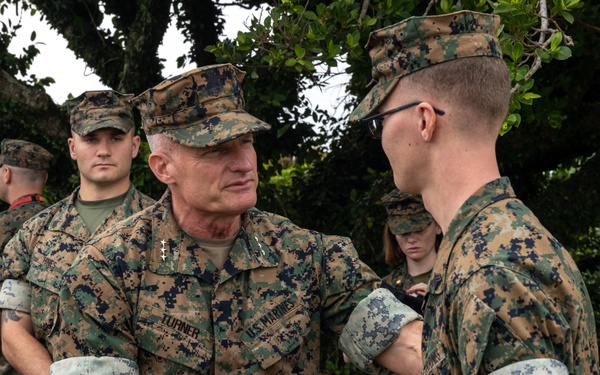 Kaiju Rain | III MEF Commanding General visits III MIG