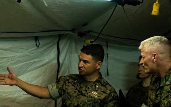 Kaiju Rain | III MEF Commanding General visits III MIG