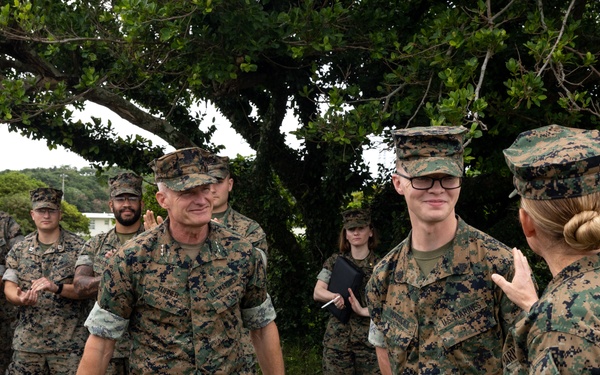 Kaiju Rain | III MEF Commanding General visits III MIG