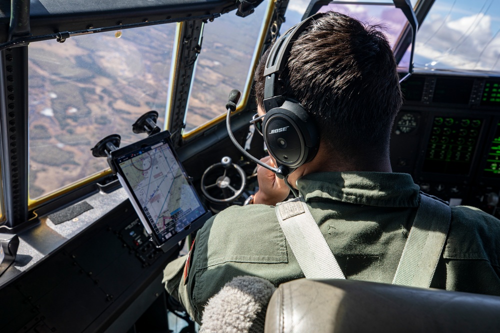 U.S. military conducts Aerial Refueling during Kodiak Mace 25