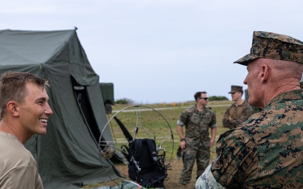 Kaiju Rain | III MEF Commanding General visits III MIG