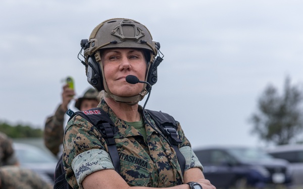 Kaiju Rain | III MEF Commanding General visits III MIG