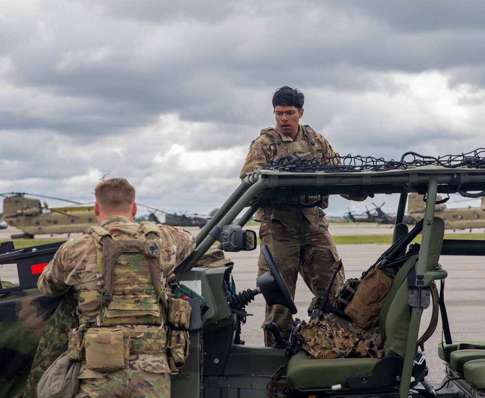 Long Range, Large Scale Air Assault into JRTC