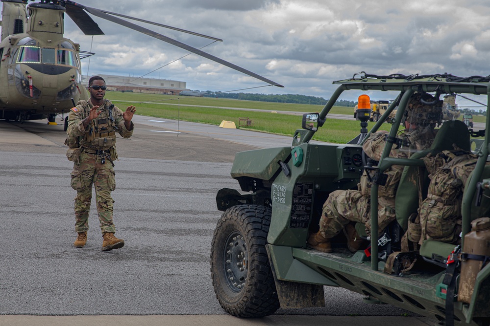 Long Range, Large Scale Air Assault into JRTC
