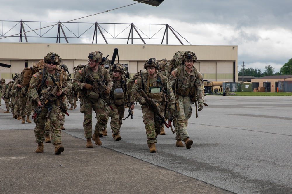Long Range, Large Scale Air Assault into JRTC