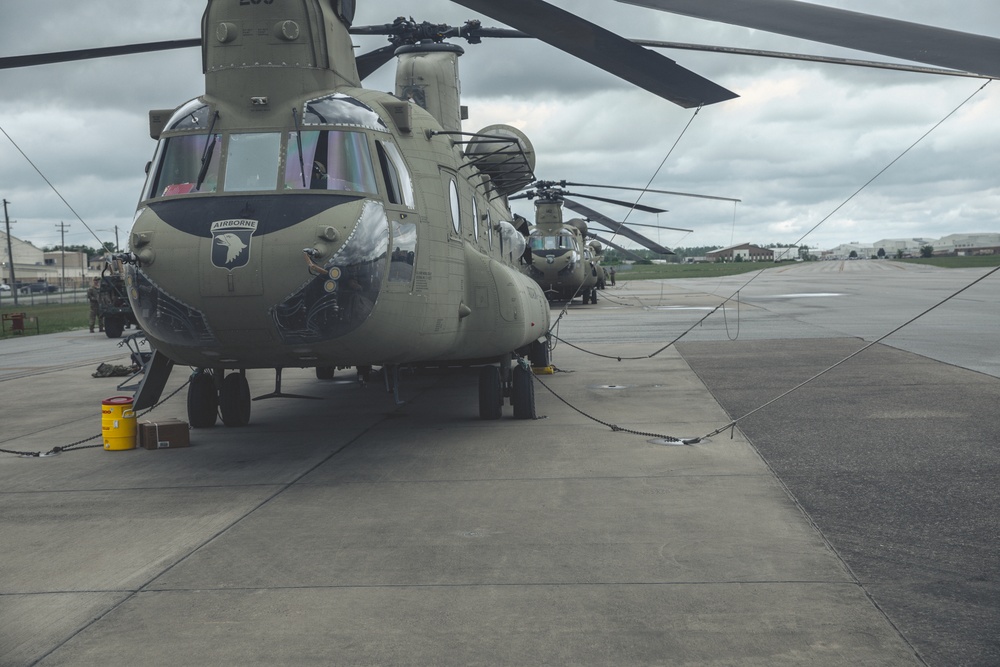 Long Range, Large Scale Air Assault into JRTC