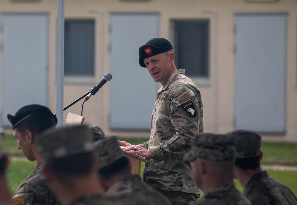 1-320th FAR Change of Command Ceremony