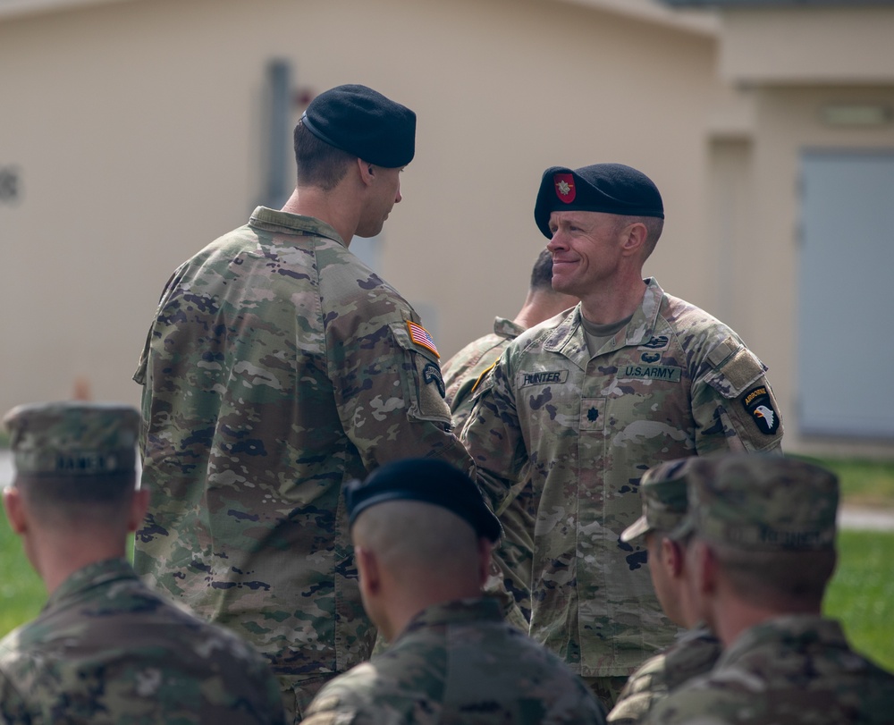 1-320th FAR Change of Command Ceremony