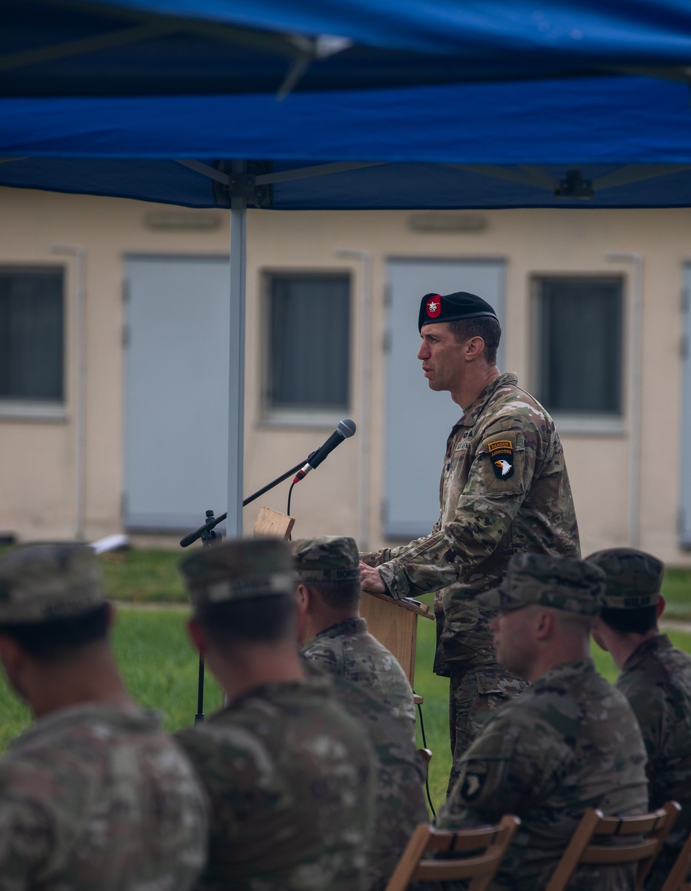 1-320th FAR Change of Command Ceremony