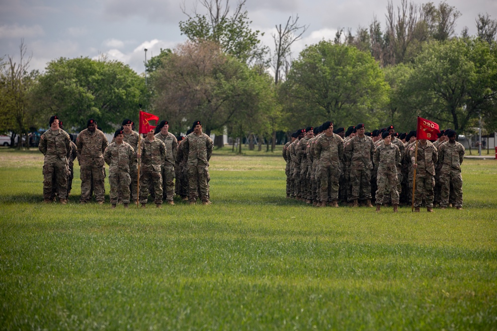 1-320th FAR Change of Command Ceremony