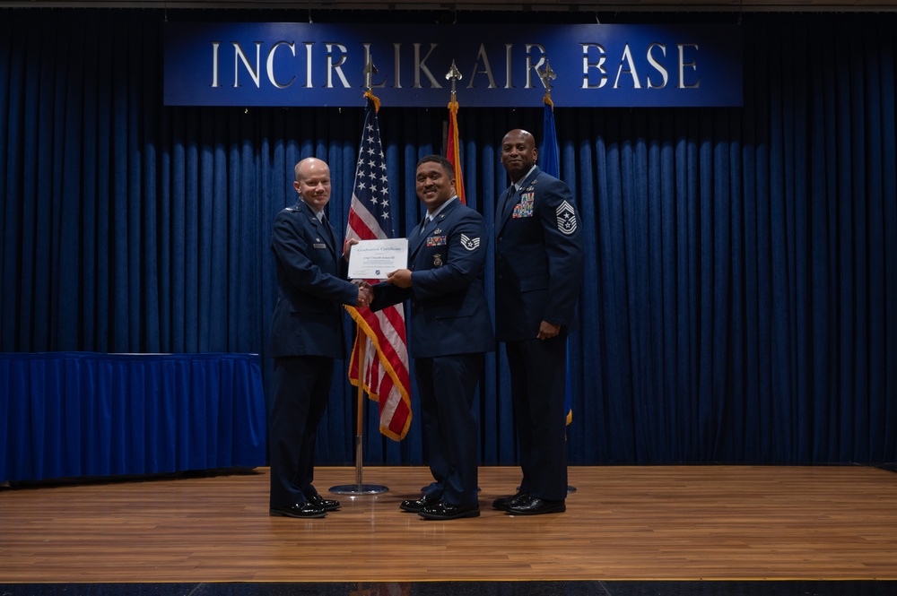 CCAF Graduates Honored at Incirlik Air Base