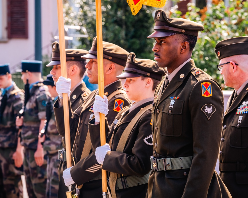 10th AAMDC supports the 80th anniversary ceremony of the liberation of Herrlisheim