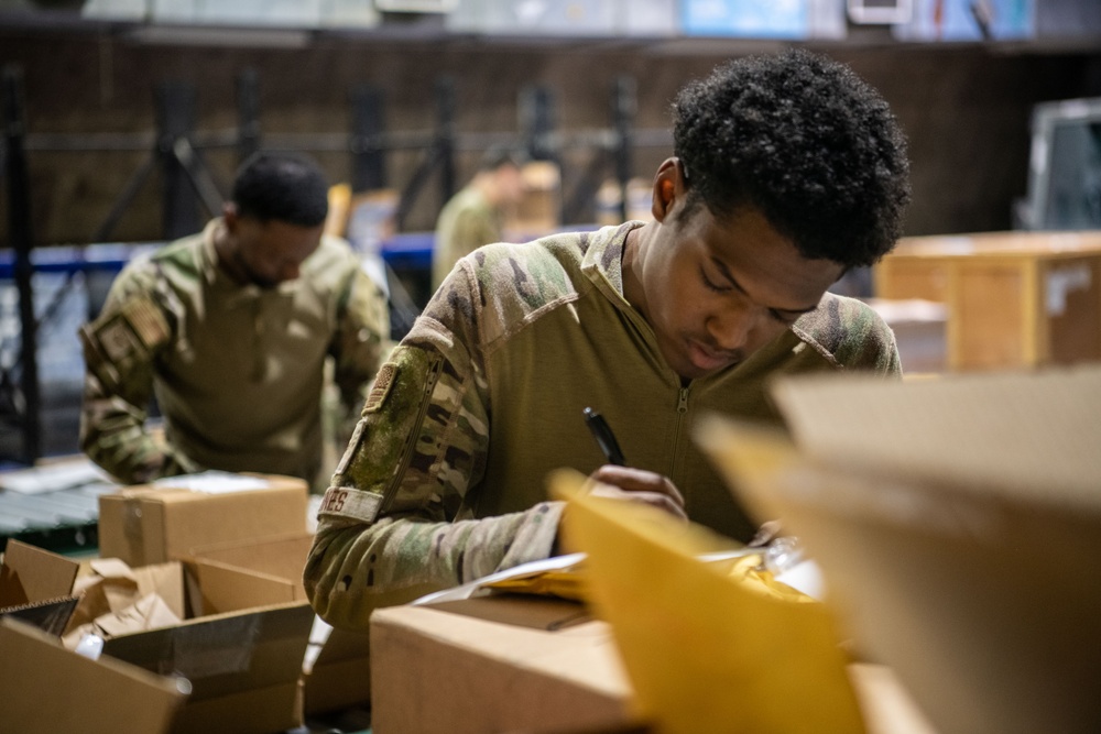 379th ELRS Conducts Inbound Supply Review