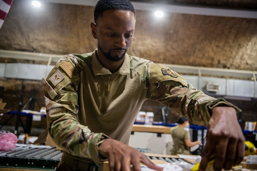 379th ELRS Conducts Inbound Supply Review